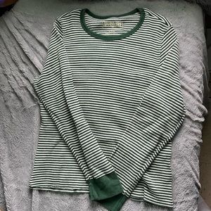 American Eagle long sleeve stripped shirt